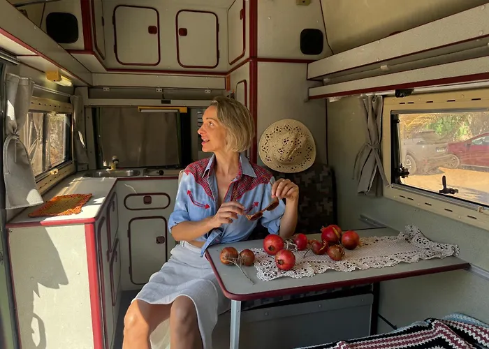 Rent A Blue Classics's Campervan Mb100 - Algarve - Portugal Lyxtält