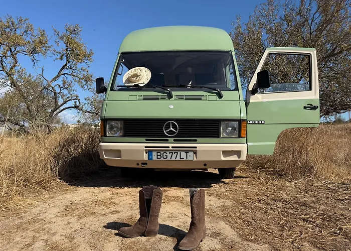 Luxury tent Rent A Blue Classics's Campervan Mb100 - Algarve - Portugal *